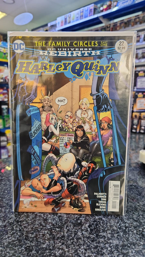 The Family Circles - Harley Quinn Comic Book