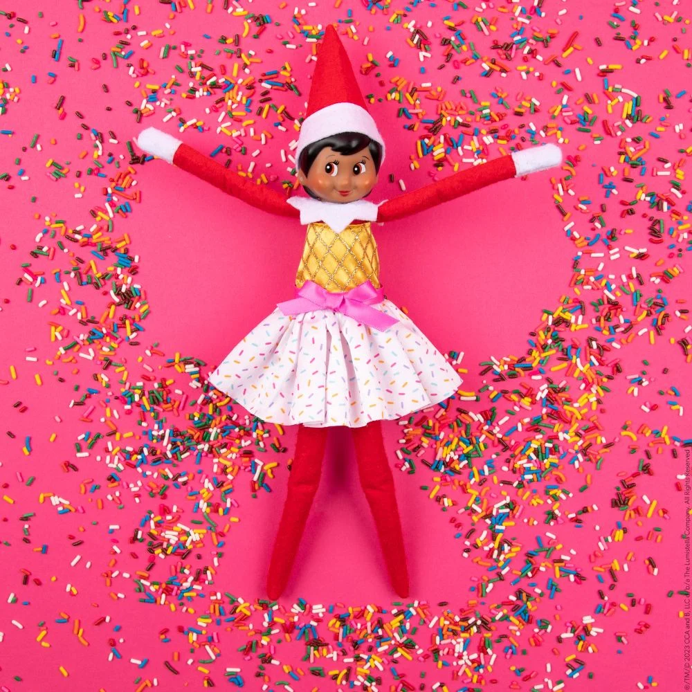 The Elf on the Shelf - Claus Couture Ice Cream Party Dress