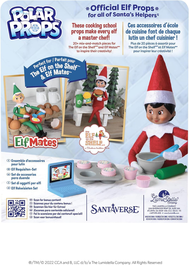 The Elf on the Shelf - Polar Props Cooking School Set 22 Pieces