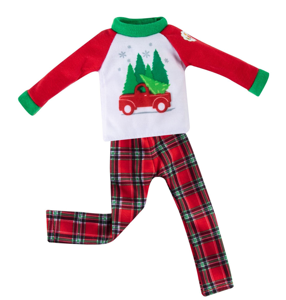 The Elf on the Shelf Claus Couture - Trees Farm PJ's