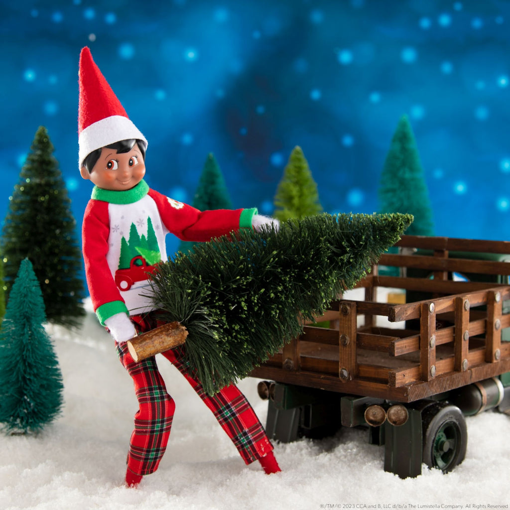 The Elf on the Shelf Claus Couture - Trees Farm PJ's