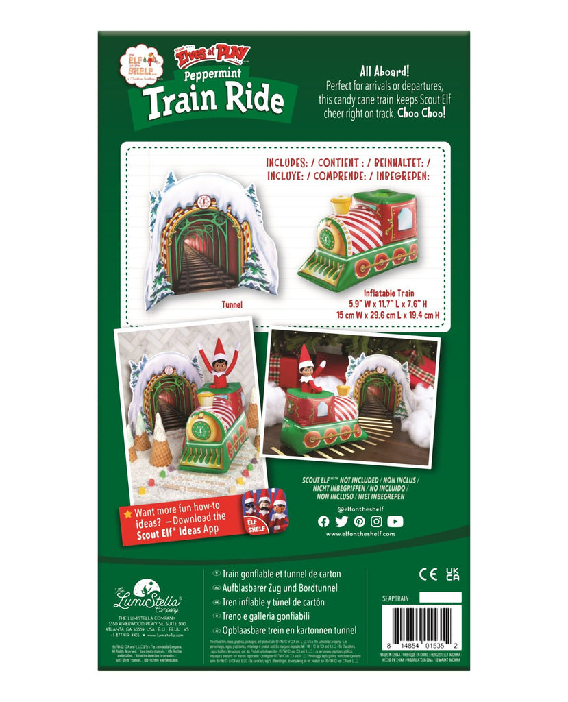 The Elf on the Shelf Scout Elves at Play - Peppermint Train Ride