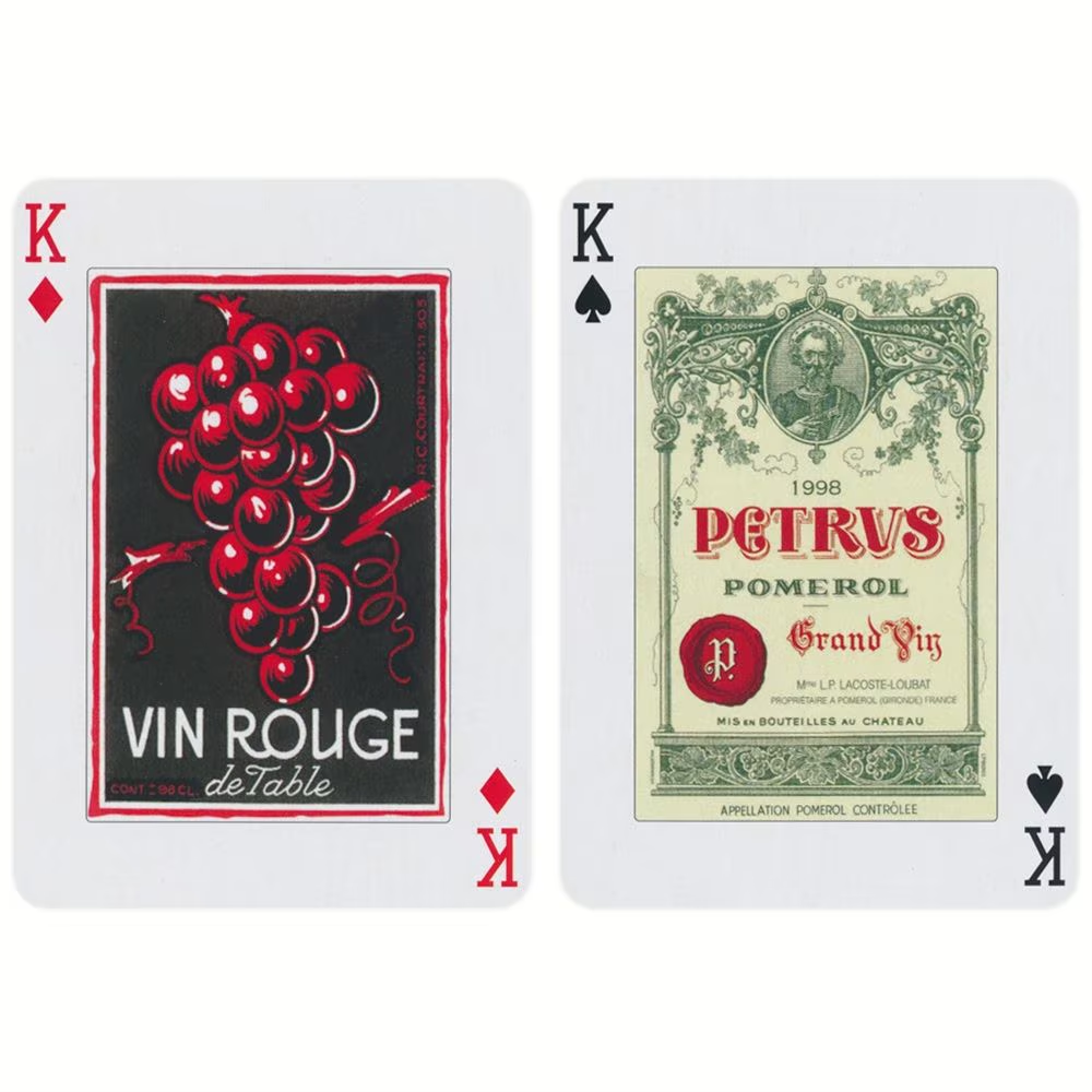 The Joy of Wine Playing Cards