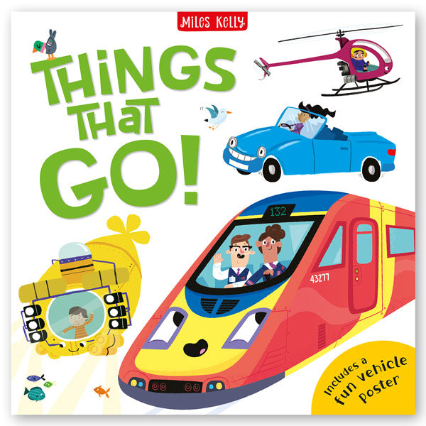 Book Miles Kelly Things That Go