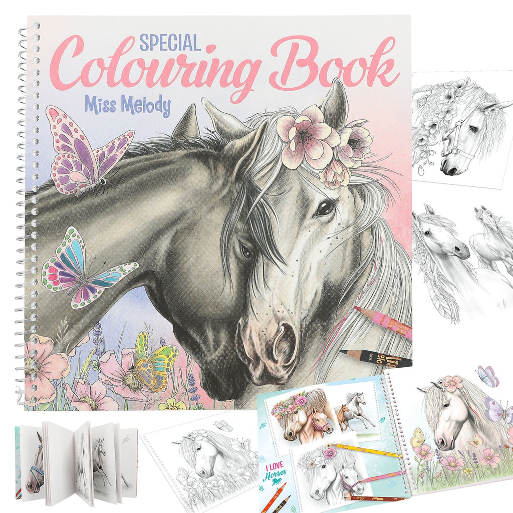 Top Model Miss Melody Special Colouring Book