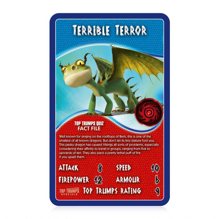 Top Trumps How to Train Your Dragon