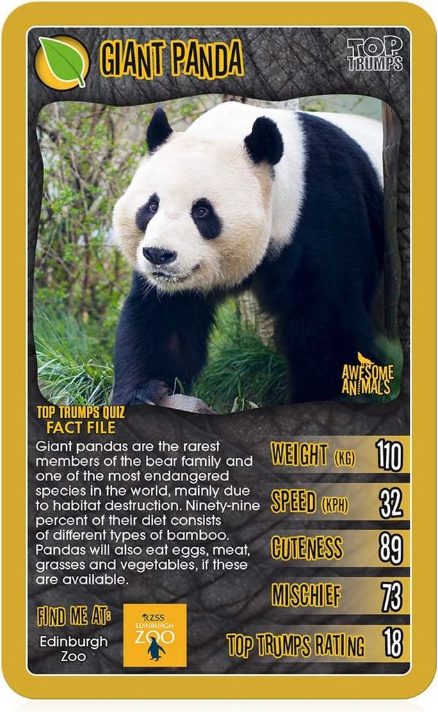 Top Trumps Awesome Animals