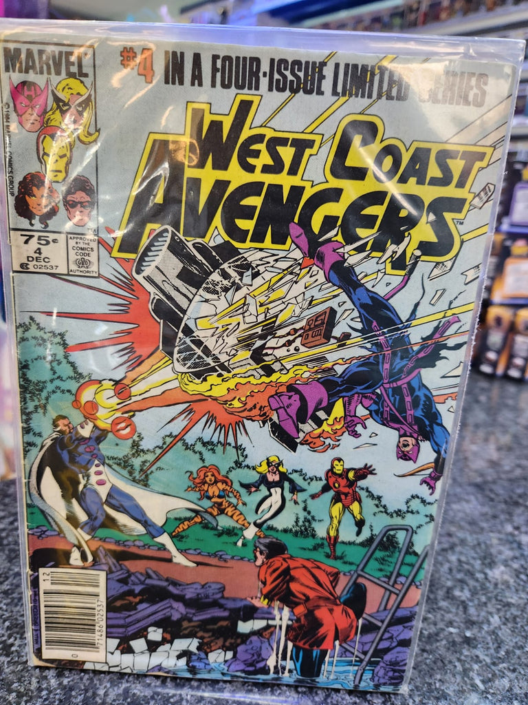 West Coast Avengers Issue 4 Comic Book