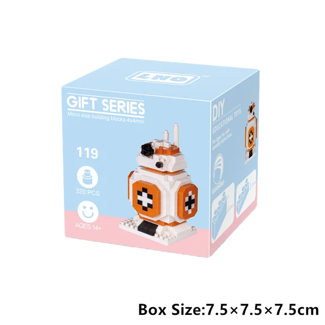 Wisehawk Star Wars BB-8 Micro Block