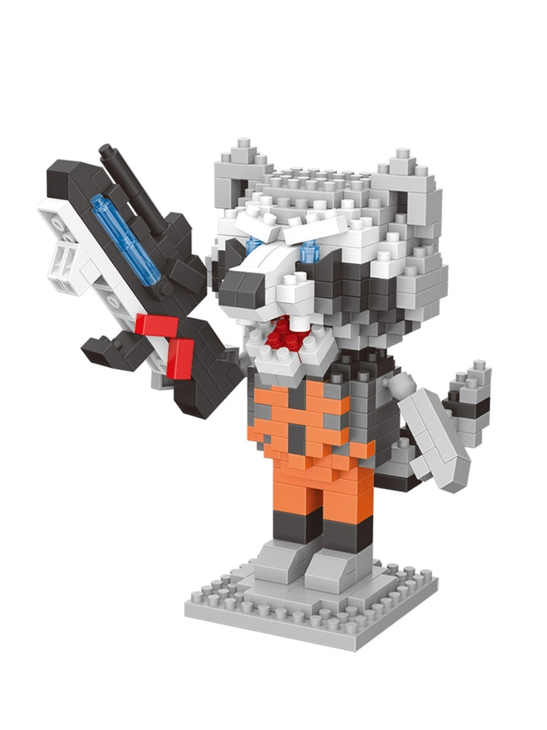 Wisehawk Rocket Raccoon Micro Build