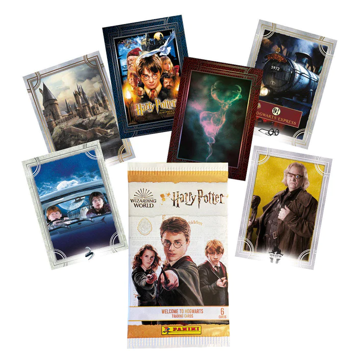 Wizarding World Harry Potter Welcome to Hogwarts Trading Cards Booster Pack