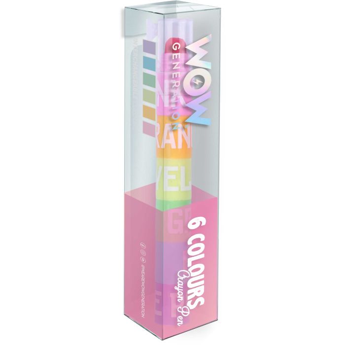 Wow Generation 6 Colour Crayon Pen