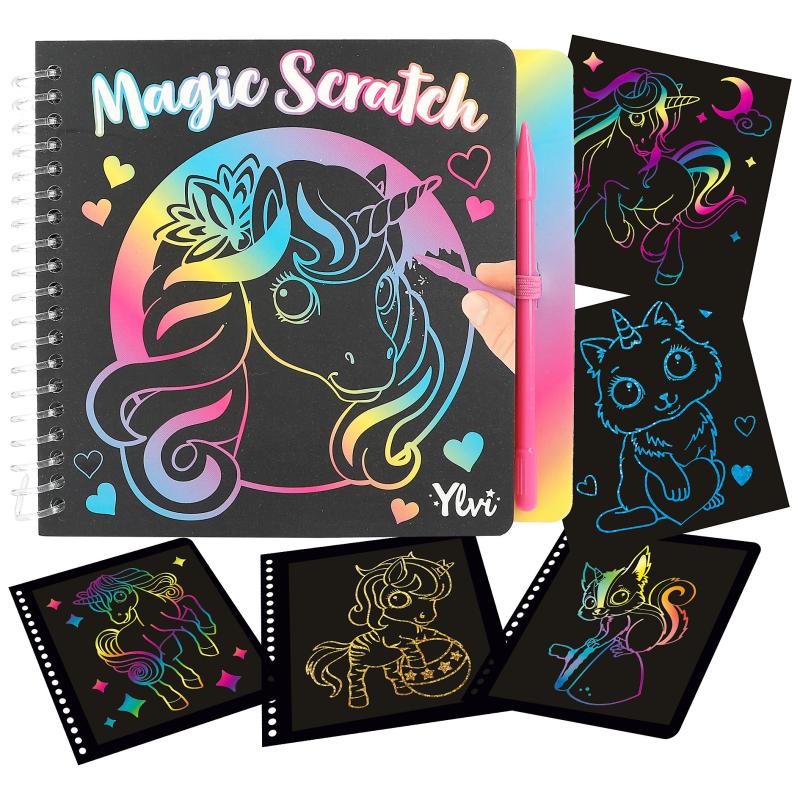 Ylvi Magic Mini Scratch Book