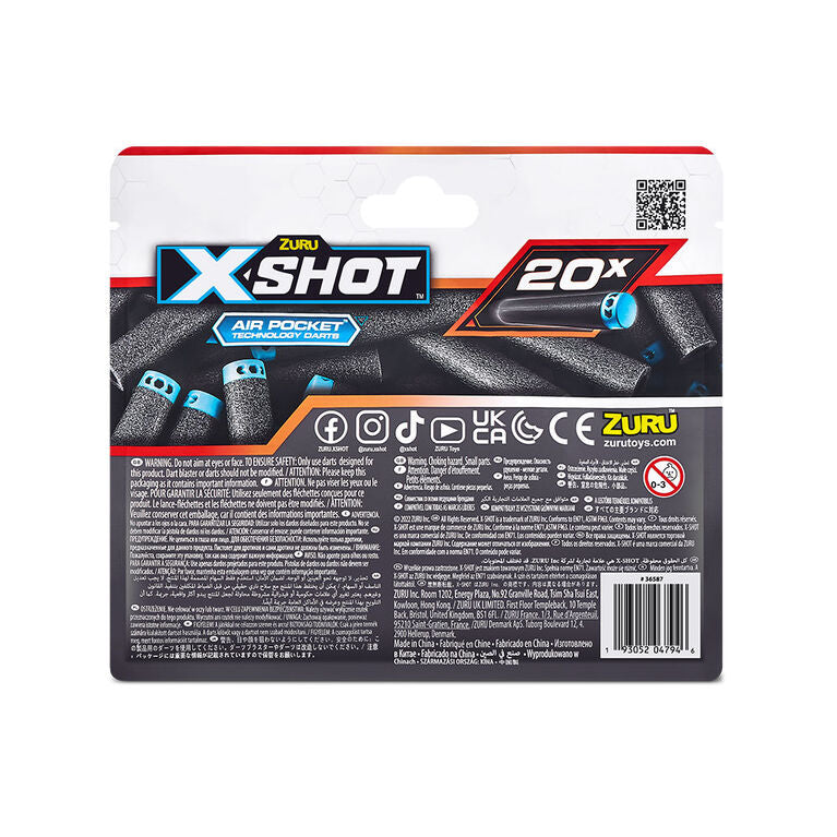 Zuru X-Shot Excel 20 Dart Refill