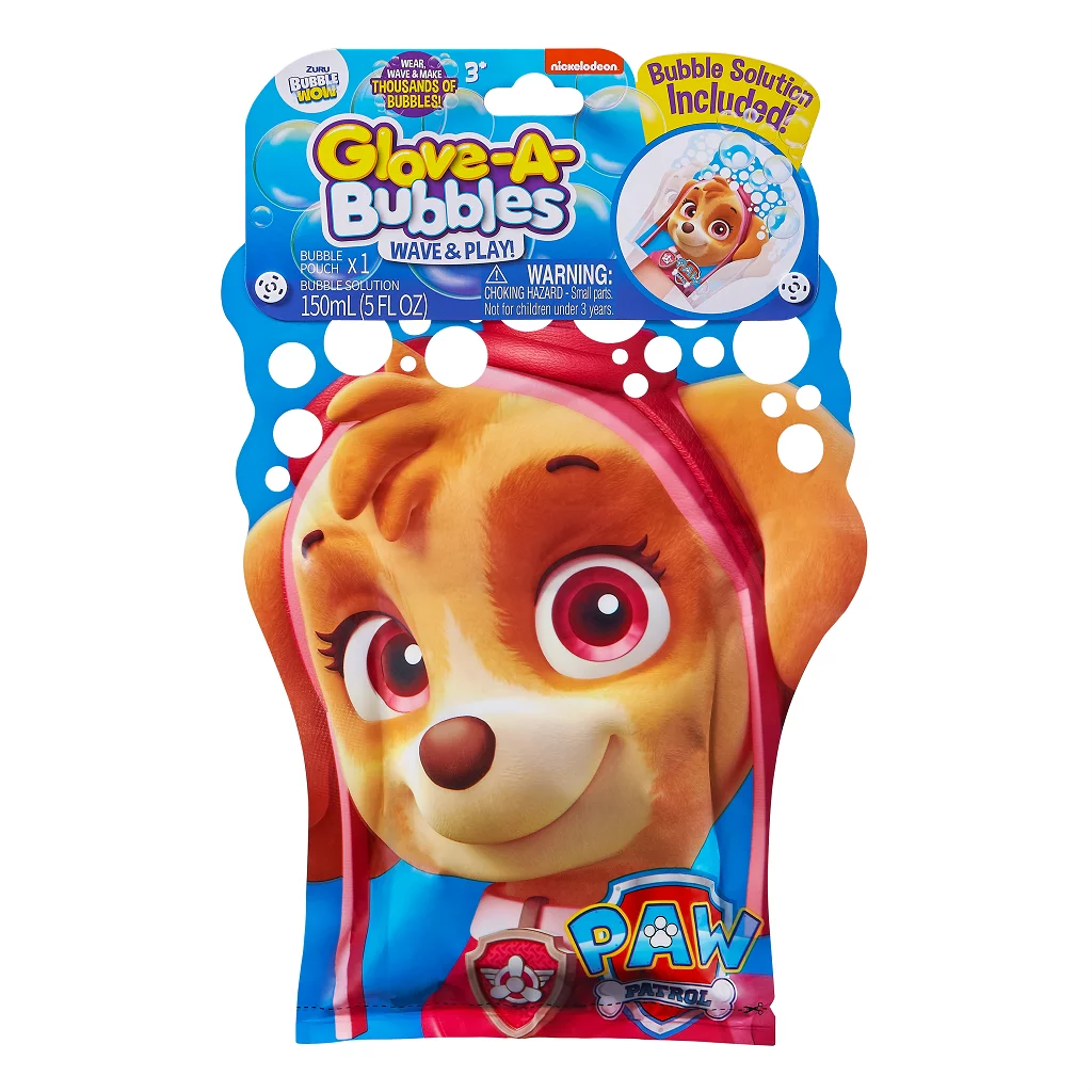 Zuru Bubble Wow Glove-a-Bubble Paw Patrol Asstd Each