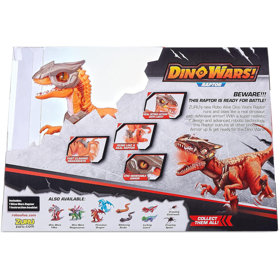 Zuru Robo Alive Dinowars! Raptor