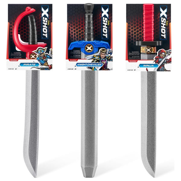 Zuru X-Shot Foam Play Swords Asstd Each