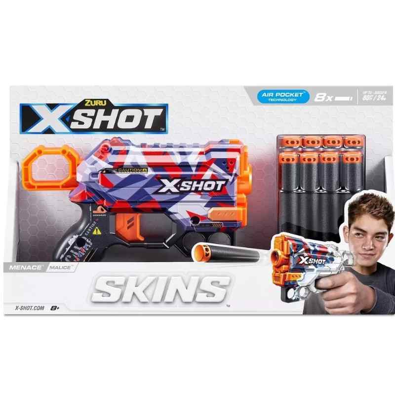 Zuru X-Shot Skinz Menace Asstd Each