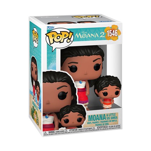 1546 Funko POP! Moana 2 - Moana & Little Sis Simea