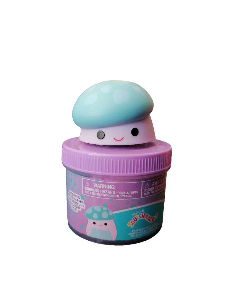 Squishmallow Slime Jar with Character Topper Asst Each