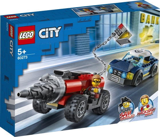 60273 LEGO City Elite Police Driller Chase