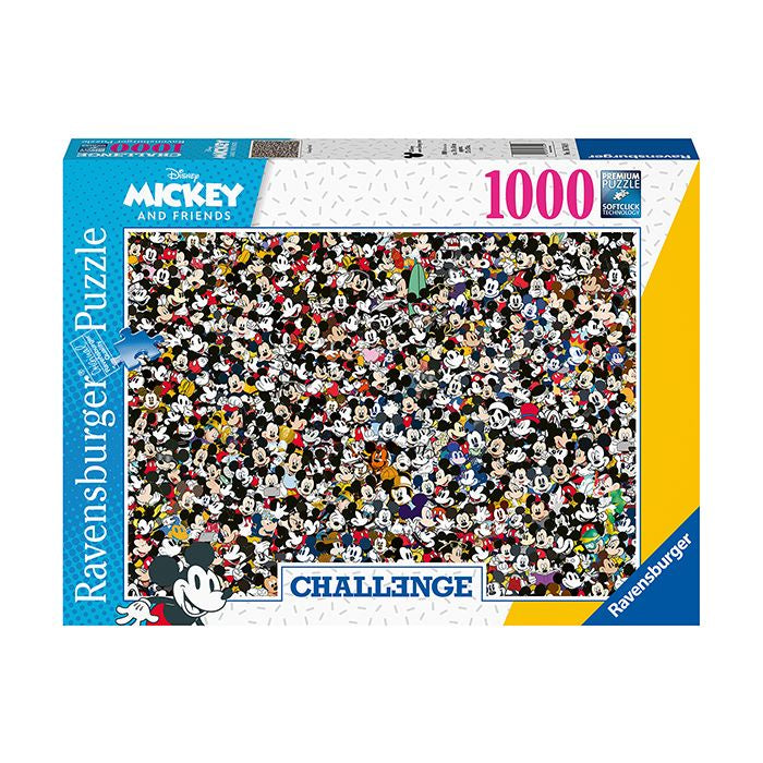 Ravensburger 1000 Piece Puzzle - Challenge Mickey Mouse