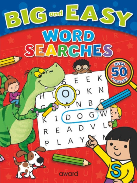 Big and Easy Word Searches: Dinosaurs