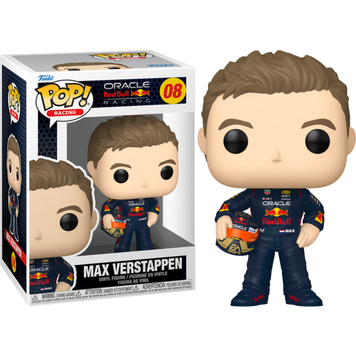 Funko POP! 08 Racing Max Verstappen with Helmet