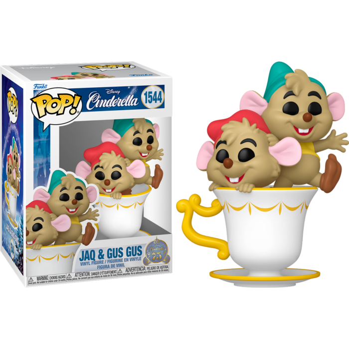 1544 FUNKO POP!:CINDERELLAS 75TH-J&G IN CUP