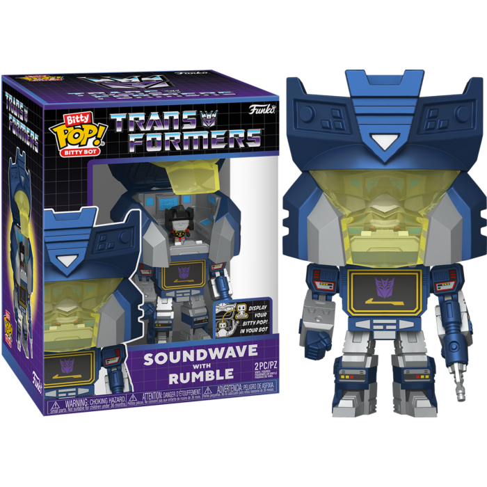 FUNKO BITTY BOTS:TR-SOUNDWAVE