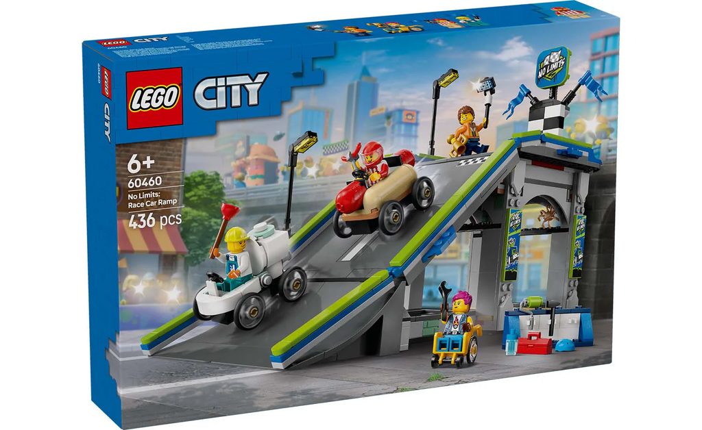 LEGO® City No Limits: Race Car Ramp Track 60460