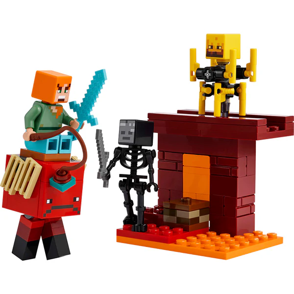 LEGO® Minecraft® The Nether Lava Battle Building Toy 21266