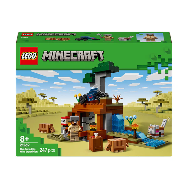 LEGO® Minecraft® The Armadillo Mine Expedition Toy Set 21269