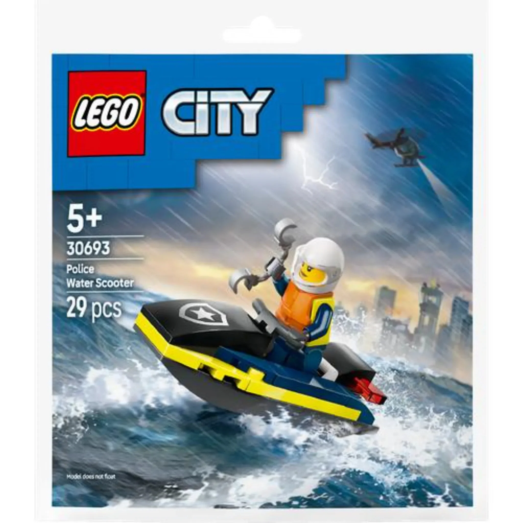 Lego City Police Water Scooter 30693 Poly bag