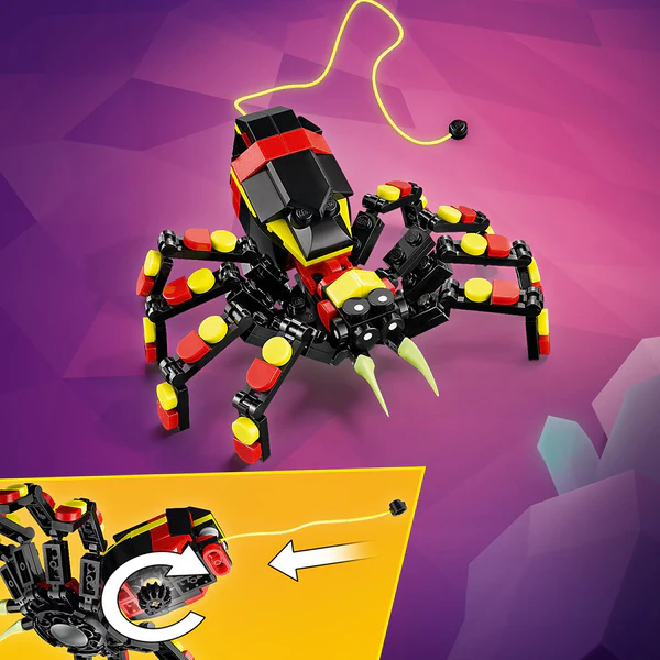 LEGO® Creator 3in1 Wild Animals: Surprising Spider Toy 31159