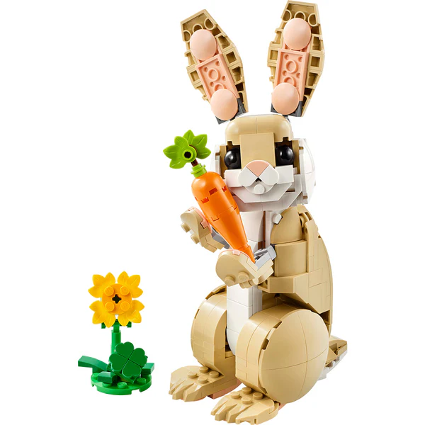 LEGO® Creator 3in1 Cute Bunny Toy, Animal Figure Set 31162