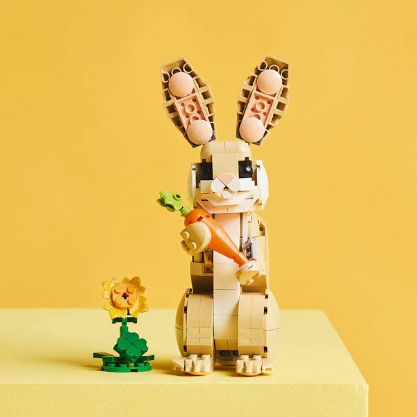 LEGO® Creator 3in1 Cute Bunny Toy, Animal Figure Set 31162