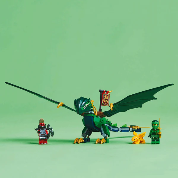 LEGO® NINJAGO® Lloyd’s Green Forest Dragon Toy for Kids 71829