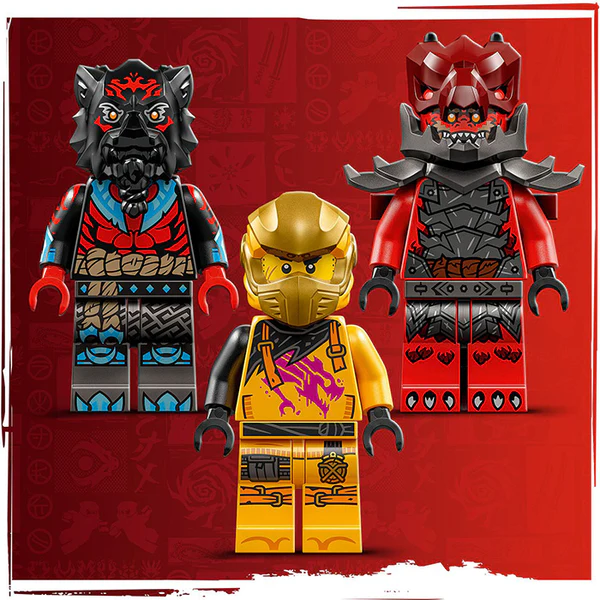 LEGO® NINJAGO® Ras and Arin’s Super Storm Jet Ninja Toy 71833