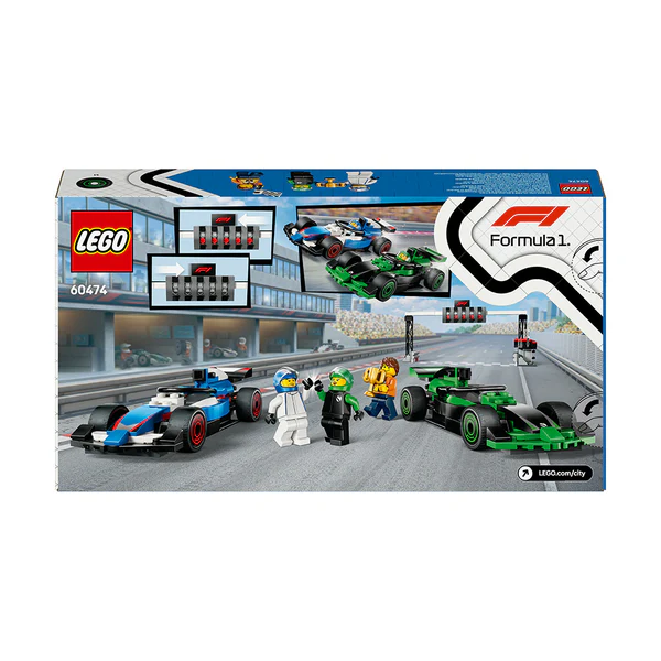 60474 LEGO® City F1® Grid with VCARB & Sauber Race Cars