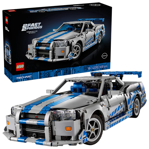 LEGO® Technic™ 2 Fast 2 Furious Nissan Skyline GT-R (R34) 42210
