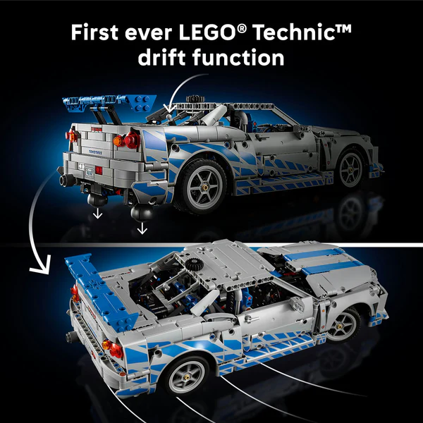 LEGO® Technic™ 2 Fast 2 Furious Nissan Skyline GT-R (R34) 42210