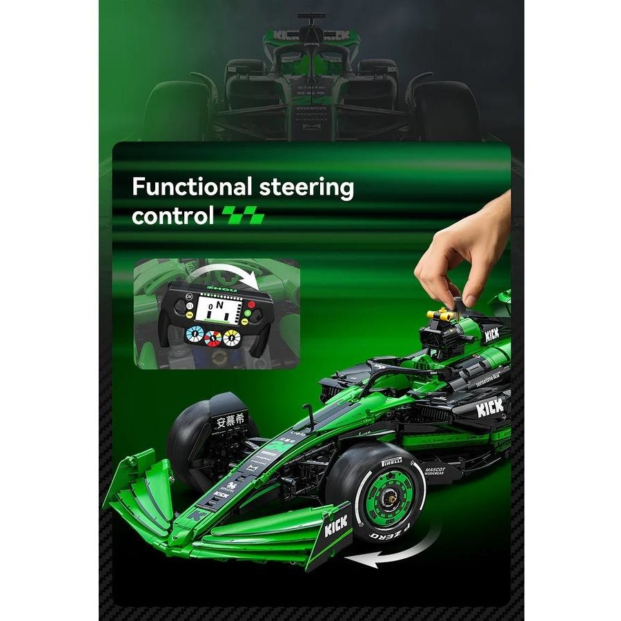 CADA 1/8 KICK SAUBER F1 TEAM C44 (2553PCS) - 70CM LONG