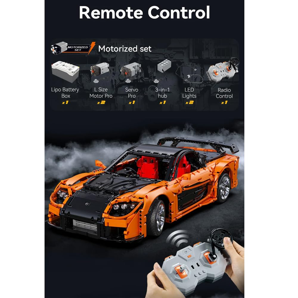 CADA 1/8 MAZDA RX-7 (3305PCS) - 56CM LONG