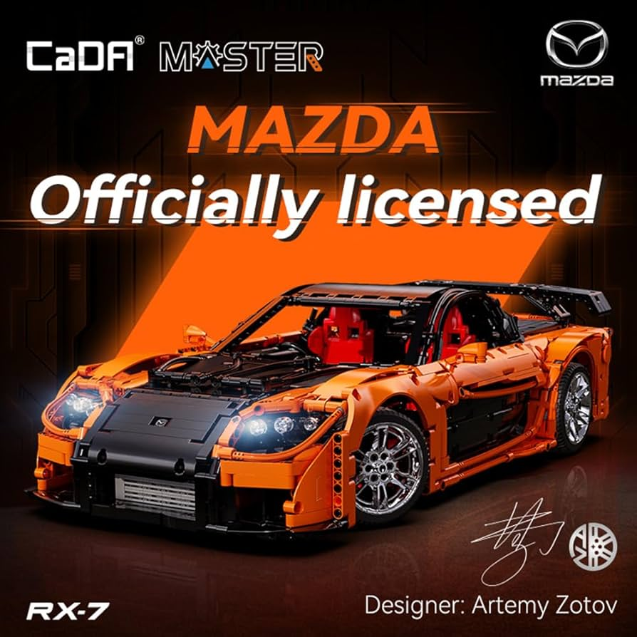 CADA 1/8 MAZDA RX-7 (3305PCS) - 56CM LONG