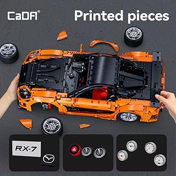 CADA 1/8 MAZDA RX-7 (3305PCS) - 56CM LONG