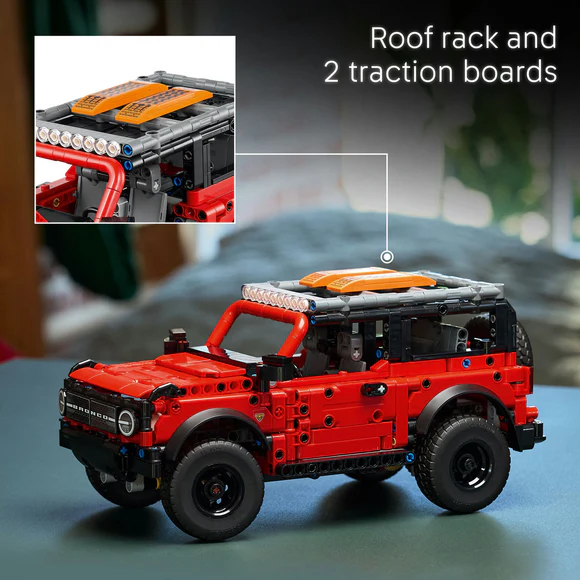 LEGO® Technic™ Ford Bronco® SUV Model Car Kit STEM Building Set 42213