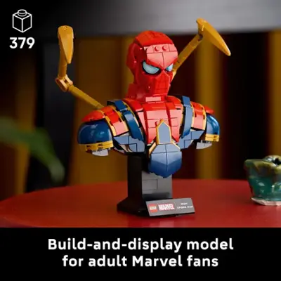 LEGO® ǀ Marvel Iron Spider-Man Bust Collectible Adult Building Set 76326
