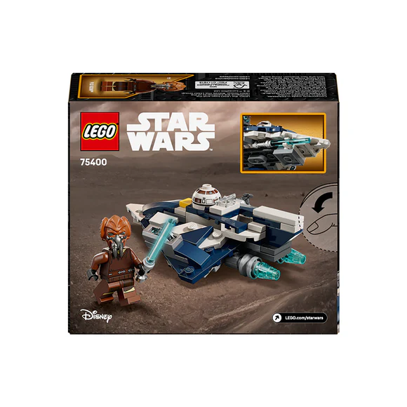 LEGO® Star Wars™ Plo Koon’s Jedi Starfighter™ Microfighter Building Toy 75400