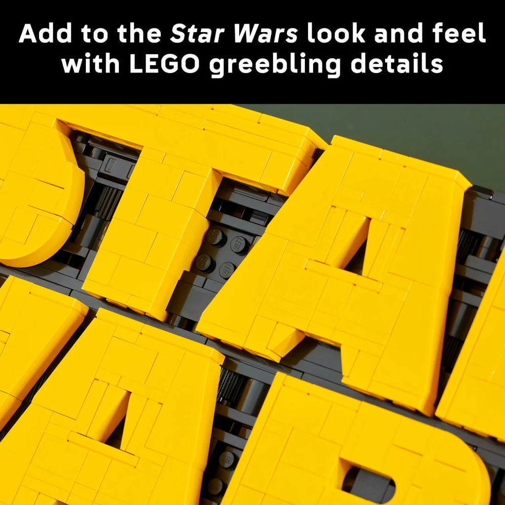 LEGO® Star Wars™ Brick-Built Star Wars Logo 75407